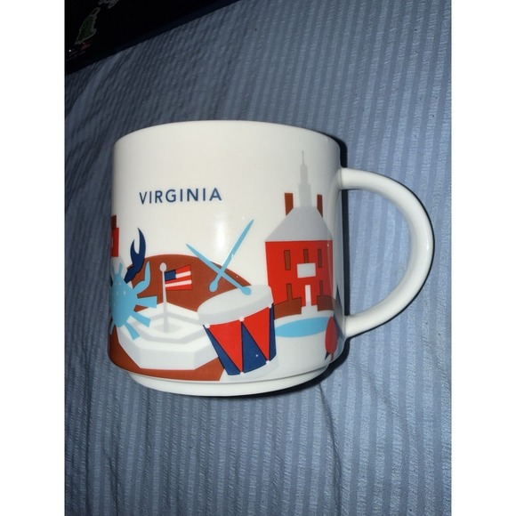 Starbucks Other - Starbucks Virginia You Are Here Collection 14oz Coffee Tea Mug No Box
